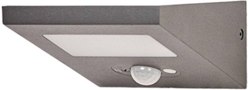 Lucande - Solarleuchte außen 'Felin' aus Aluminium mit Bewegungsmelder von