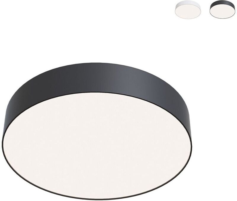 Maytoni - Deckenlampe Deckenleuchte Wohnzimmerleuchte Schlafzimmerlampe Metall schwarz led