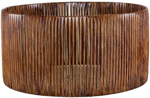 Paralume Roya ASZ1751 aus geflochtenem Bambus, H40xL20