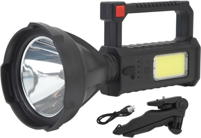 LED-Scheinwerfer, leistungsstarker und heller Fernlichtstrahler, wasserdichte Taschenlampe, Außenscheinwerfer mit multif...