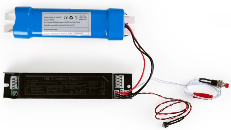 Notstrom-LED-Treiber - Ausgang 3W- 3h Autonomie - Licht 24/100W