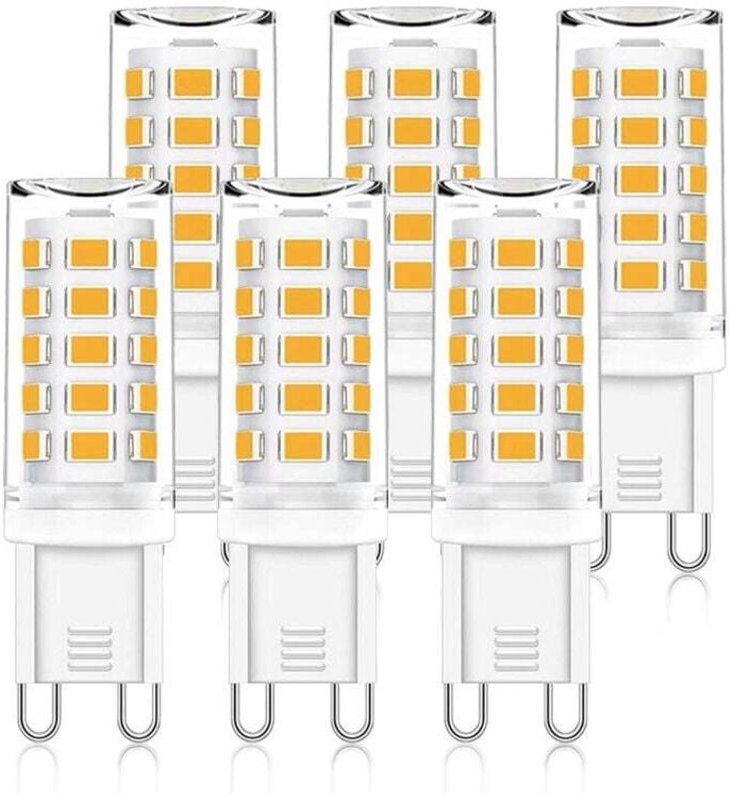 Thumbnail - Lablanc - G9-LED-Leuchtmittel, 5 w, entspricht 50 w Halogenlampe, 15,5 mm x 51 mm, warmweiß 3000 k, 500 lm, nicht dimmba...