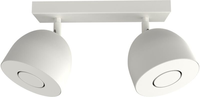 Campanella plafoniera X2 monocolore opaco