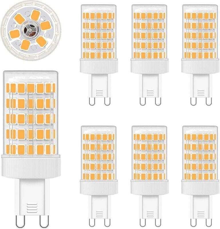 G9 LED 10W, G9 LED-Lampen, warmweiß 2700K, entspricht 80W Glühlampe, 900lm, G9-Lampen, 220V Wechselstrom, heller 360°-Ab...