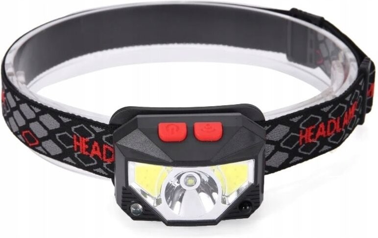 Stirnlampe Stirnlampe LED Stirnband Stark Wiederaufladbar Bewegungssensor USB