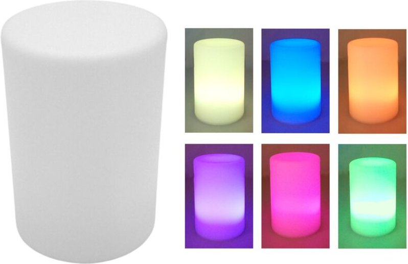 Tischlampe mit Farbwechsler Tischleuchte Nachtlampe Nachtlicht Dekolicht dimmbar