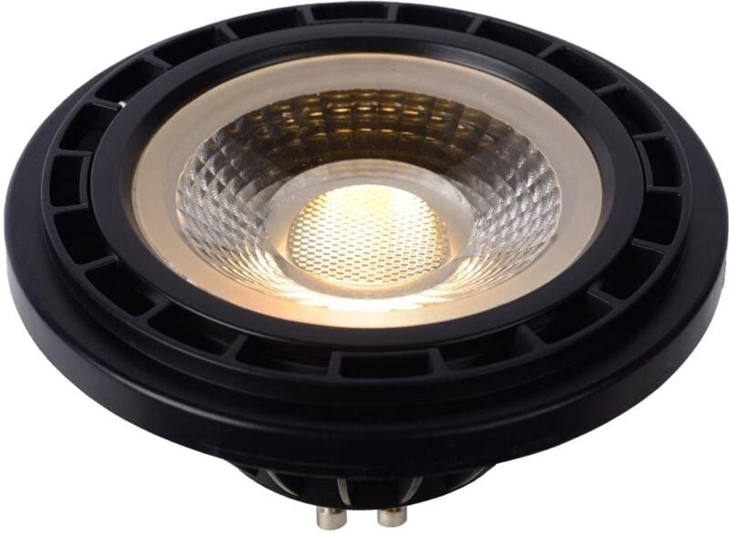 Lucide - ES111 - Led Lampe - ø 11 cm - led Dim to warm - GU10 - 1x12W 2200K/3000K - Schwarz