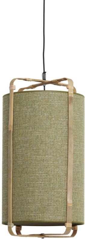 Hängeleuchte - Sendai - grün - bambus jute - ø - Light&living