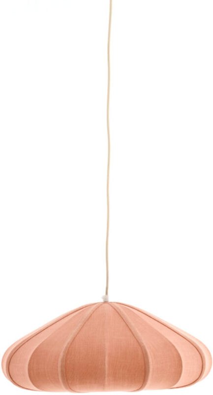 Hängeleuchte - Cesano - rosa - textil - E27 - - Light&living