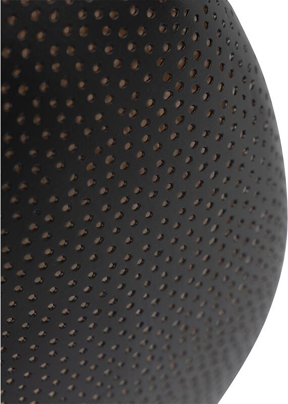 Orientalische Deckenlampe schwarz mit Gold 40 cm - Radiance