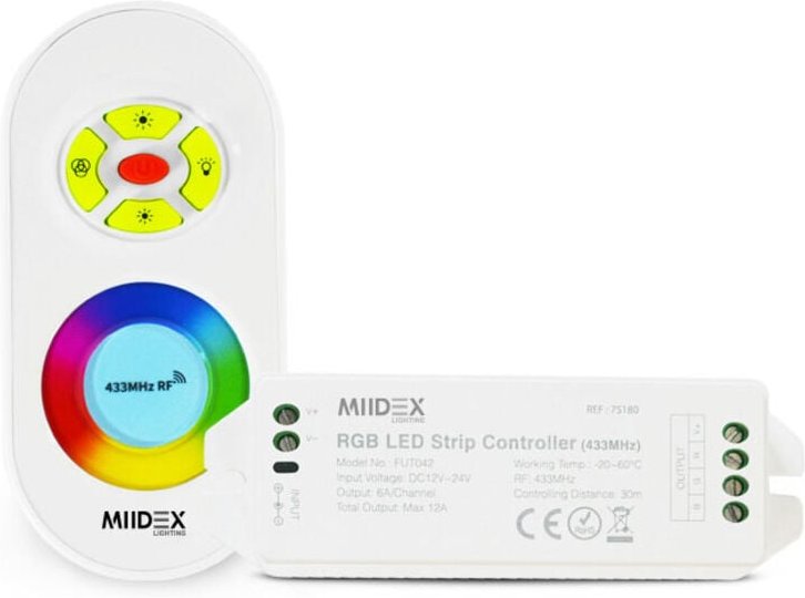 Thumbnail - Fernbedienung mit RGB-Funksteuerung