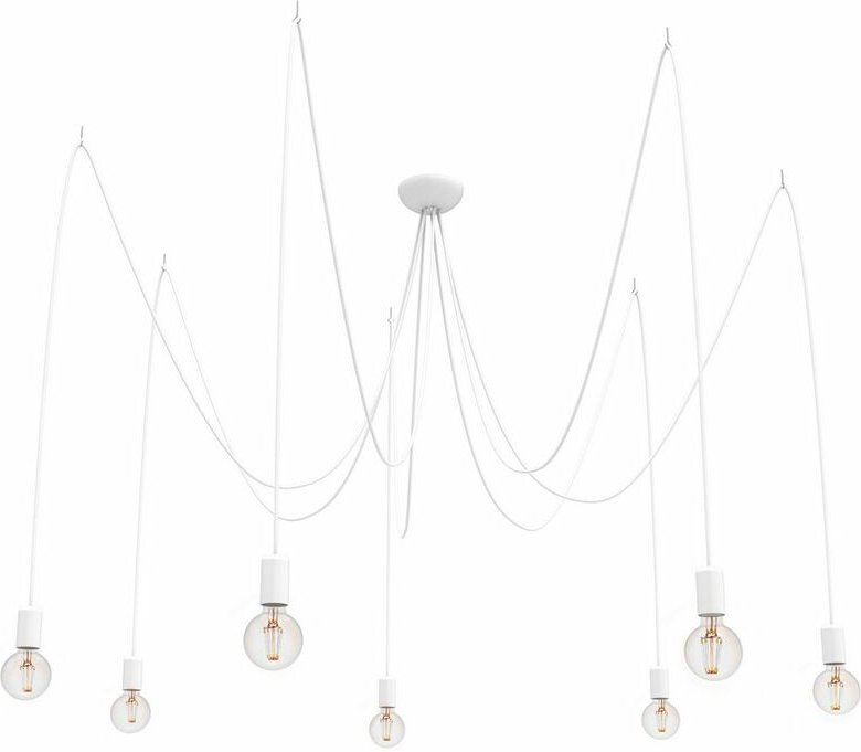 Thumbnail - Licht-erlebnisse - Spinnen Hängelampe spider in Weiß 7-flmg