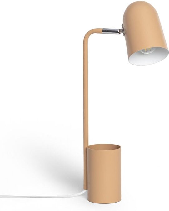Thumbnail - Schreibtischlampe Flexo aus Metall mit Bleistifthalter Waal Camel