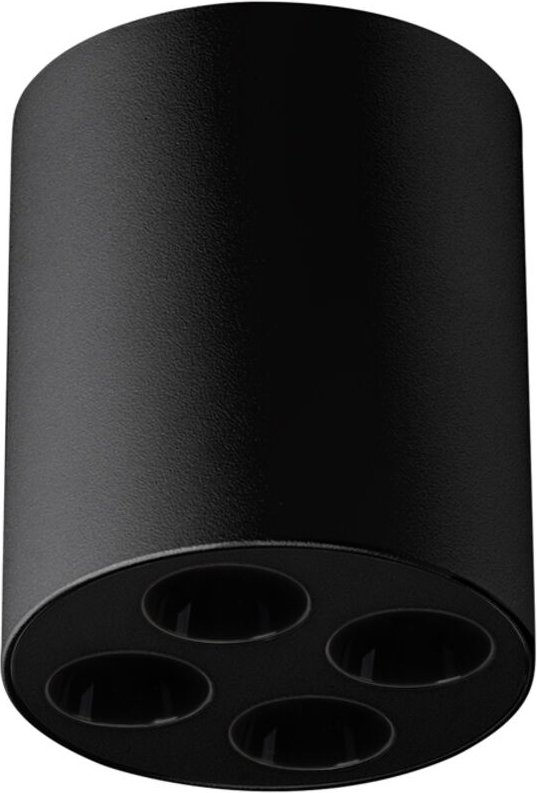 LED-Deckenleuchte mit Schirm, schwarz, Aluminium, LUMILO 12.111.10