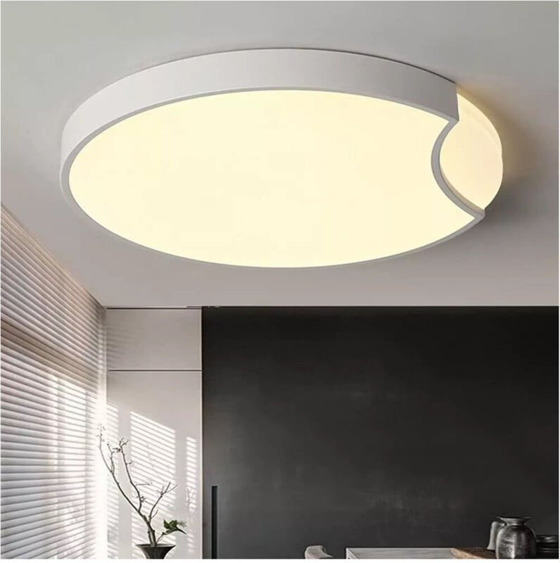 Trade Shop Traesio - Trade Shop - led-deckenleuchte circle 34W runde deckenleuchte weiss modern natürliches licht 50132 ...