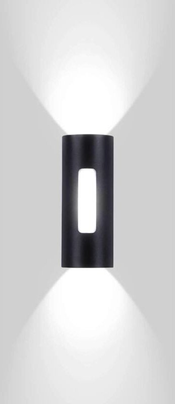 18W LED Außenwandleuchte Wasserdicht IP65 Moderne Metall Außenwandlampe Außen-/Innenleuchte Für Innenhof Garten Terrasse...