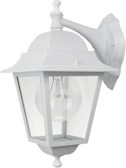 Fabrilamp - Spica Außenwandleuchte Aluminium 1xe27 white ip44 42x28x21,5 cm