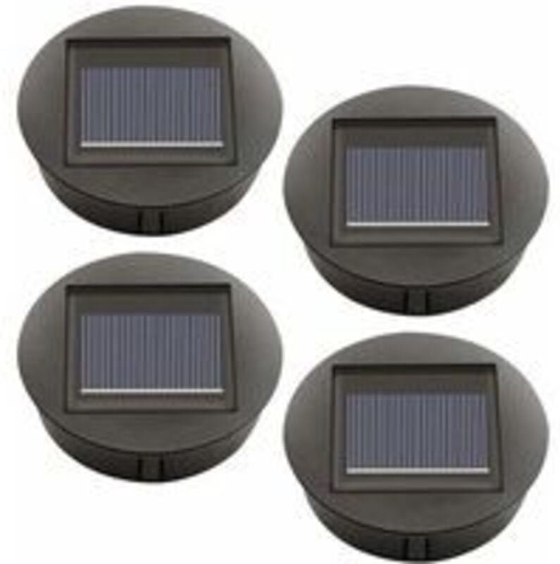 4 Ersatzteile für Solarleuchten mit LED-Leuchtmitteln