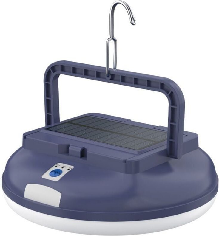 Solar-Campingleuchte für Zelt, wiederaufladbare Campinglaterne mit 3 Modi, 4500 lm, IPX4 wasserdichte Zeltleuchte zum Au...