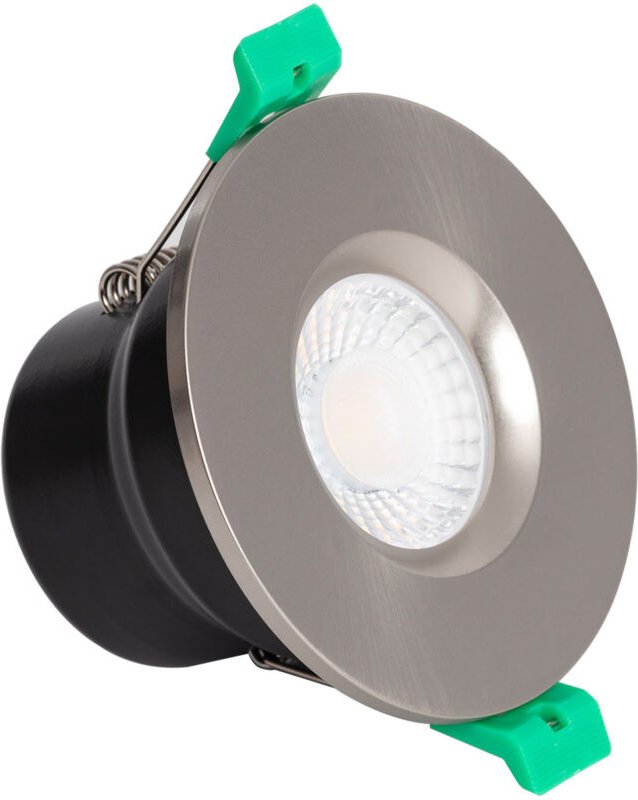 LED Downlight Einbaustrahler 8W Rund Dimmbar IP65 Ausschnitt Ø65 mm CCT Wählbar RF90 Solid Design Chrom Wählbar (Warm-Ne...