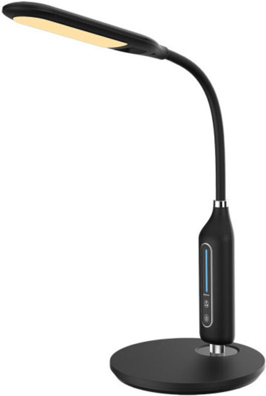 Flexo Mix Schwarz 8w 590lm 3000-4500-6000k Flexible Reg.intens. Touch-Speicher 37,5x18,5x31,2cm - Fabrilamp