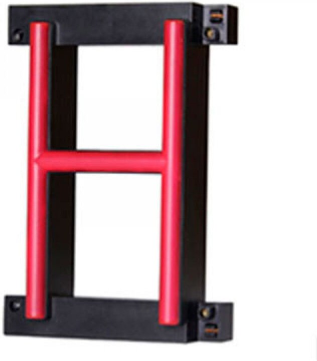 Greenice - Buchstaben led Neon h Breite 97Mm Höhe 161Mm Hintergrund 38Mm