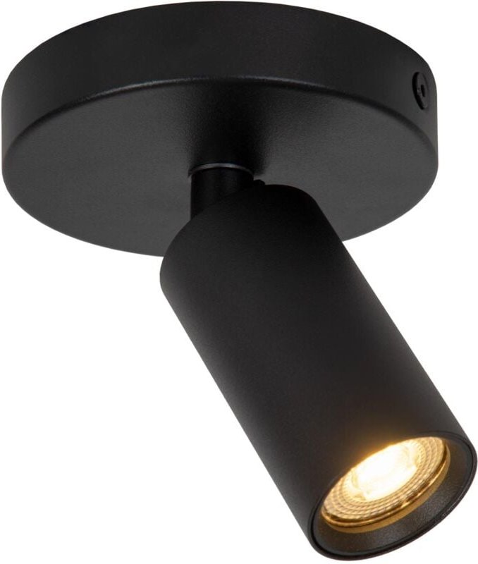 Ritmo - Deckenstrahler - ø 10 cm - 1xGU10 (MR11) - Schwarz - Lucide