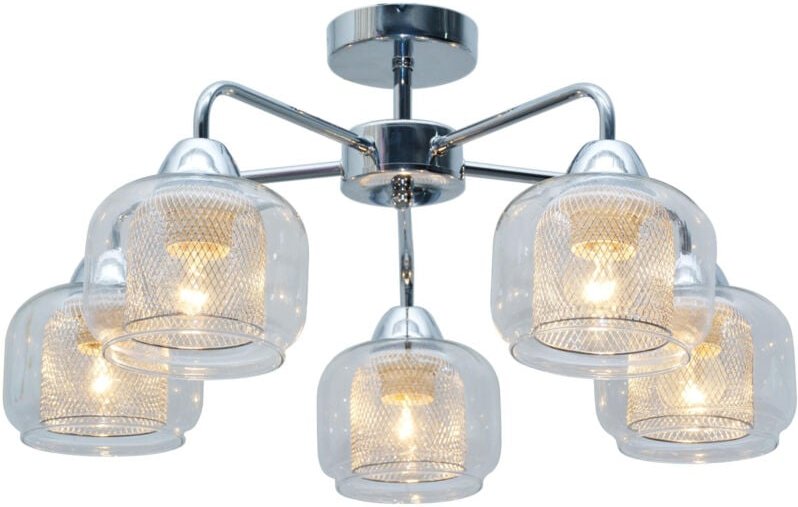 Candellux RAY 35-67104 Chrom-Kronleuchter