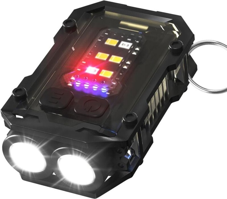 Mini-LED-Taschenlampe mit 900 Lumen, wiederaufladbar, extrem leistungsstark, mit USB-Ladefunktion, kleine EDC-Taschenlam...