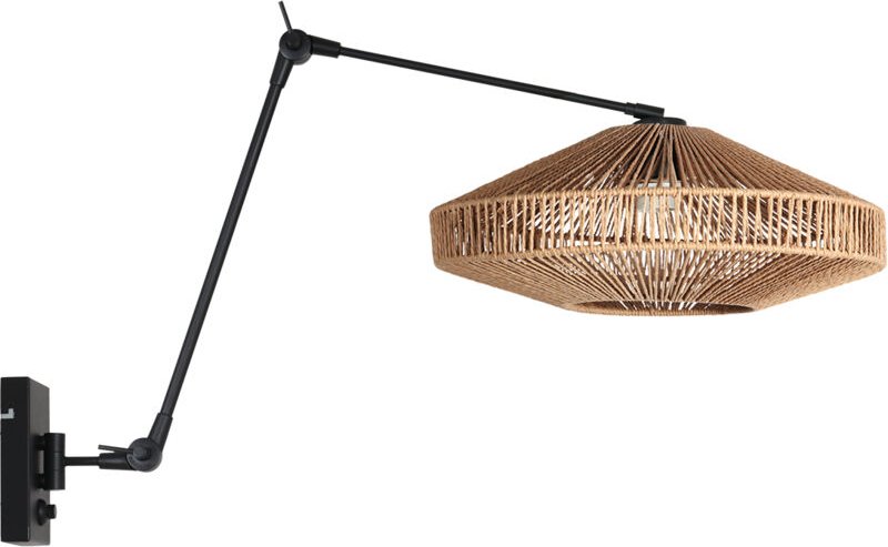 Steinhauer - wandleuchte - Prestige Chic - natürlich schwarz -