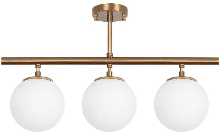 Thumbnail - Deckenleuchte im Vintage-Stil - 3 Lampen AMBRE