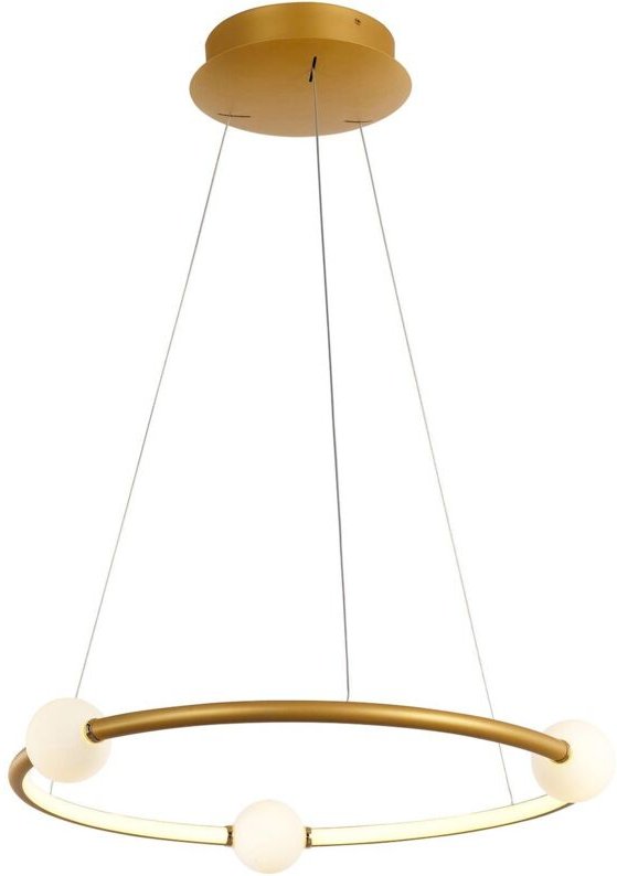Lausanne - Moderner LED-hängender Anhänger Antikbronze, Warmweiß 3000K 2100lm Dimmbar - Italux