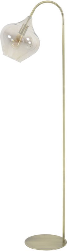 Stehlampe - Rakel - gold - glas - designlampe - - Light&living
