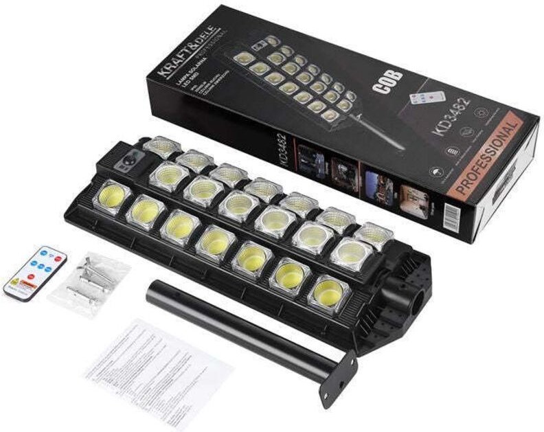 Solarlampe LED Mit Leuchtanzeige Für Außenbereich Garten Und Weg