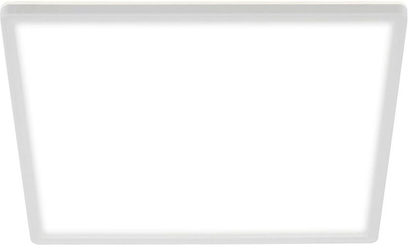 Led Panel Deckenleuchte Ultraflach Backlight Slim 29cm weiß quadratisch Briloner