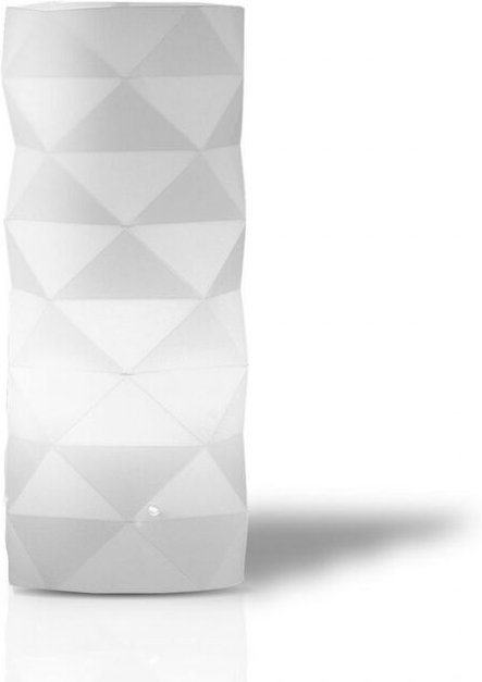 Weiße Tischlampe Cm. 13 x 32 Std