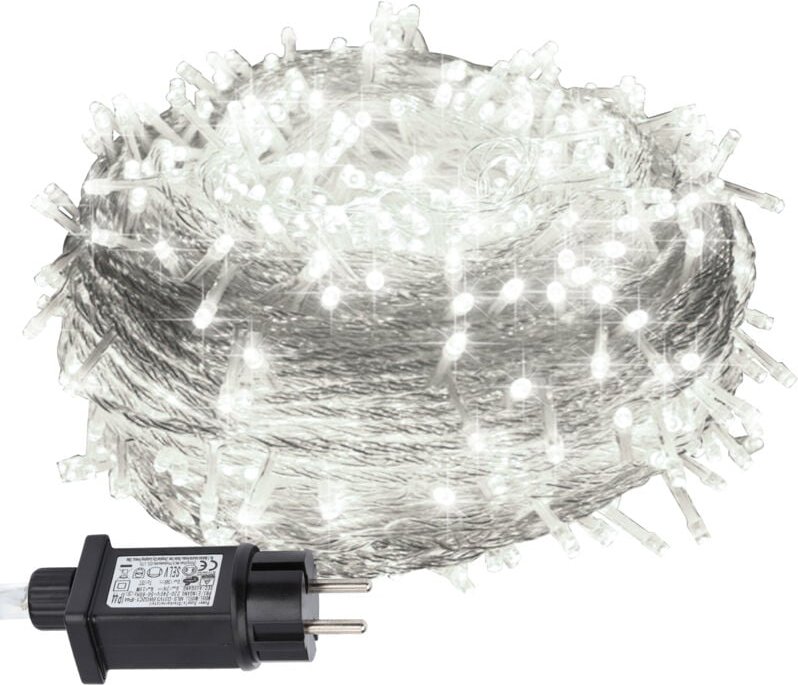 Thumbnail - SWANEW 200M 1000 LED Lichterkette 8 Lichtmodi Wasserdicht Party Garten Strom Beleuchtung Innen Außen Weihnachten Hochzei...