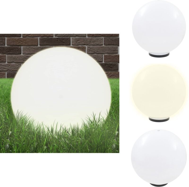 LED-Gartenleuchte Kugelförmig 50 cm pmma - led Gartenleuchte - Outdoor Beleuchtung - Gartendeko - Kugellampe - Kunststof...