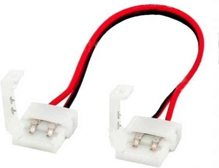 V-TAC 2-poliger flexibler Anschluss für SMD5050 LED-Lichtstreifen mit Klemme