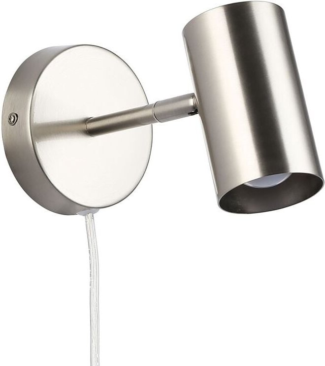 Verstellbare Wandleuchte "Ben" mit Kabel und Stecker - E27