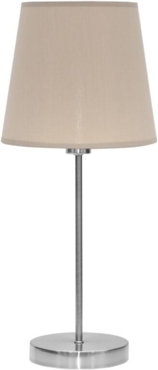 Thumbnail - Maldivas Tischleuchte 1xe14 Nickel/Stein 20d - Fabrilamp