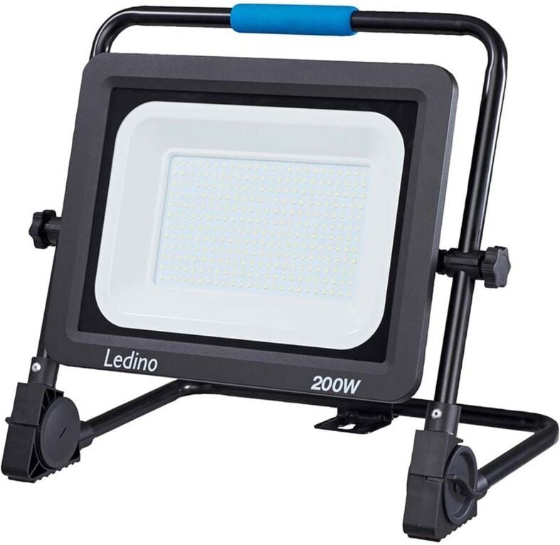 LED Arbeitsstrahler Lichtsäule Baustrahler Aluminium IP54 H 42 cm