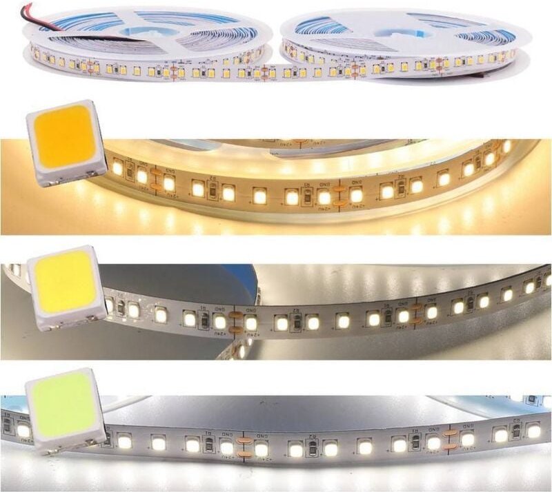 LED-Streifen 24V DC - 18W/m - Einfarbig - 10 mm - IP20 - 5 Meter