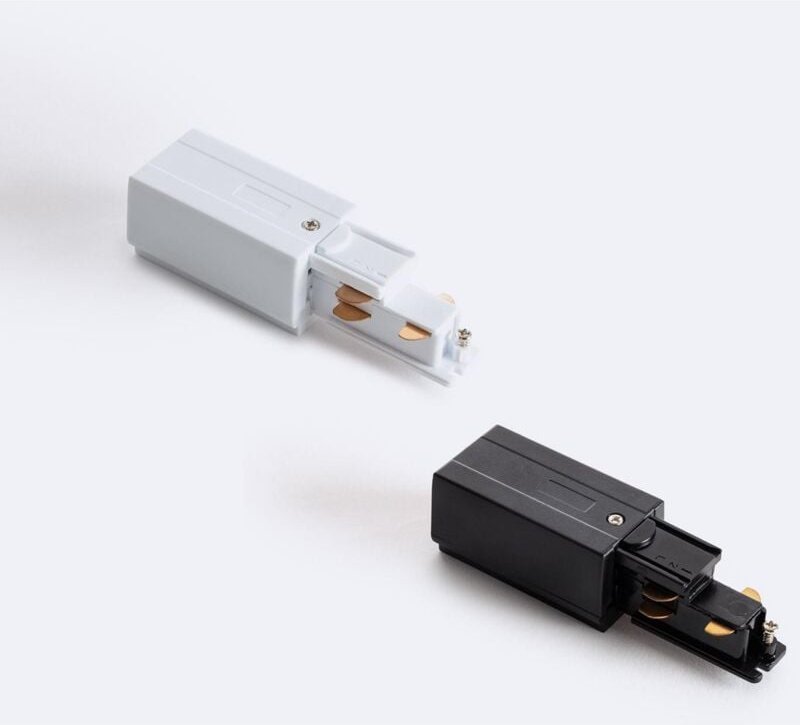 Efectoled - Verbindungsstück Left Side für 3-Phasenstromschiene dali Weiß