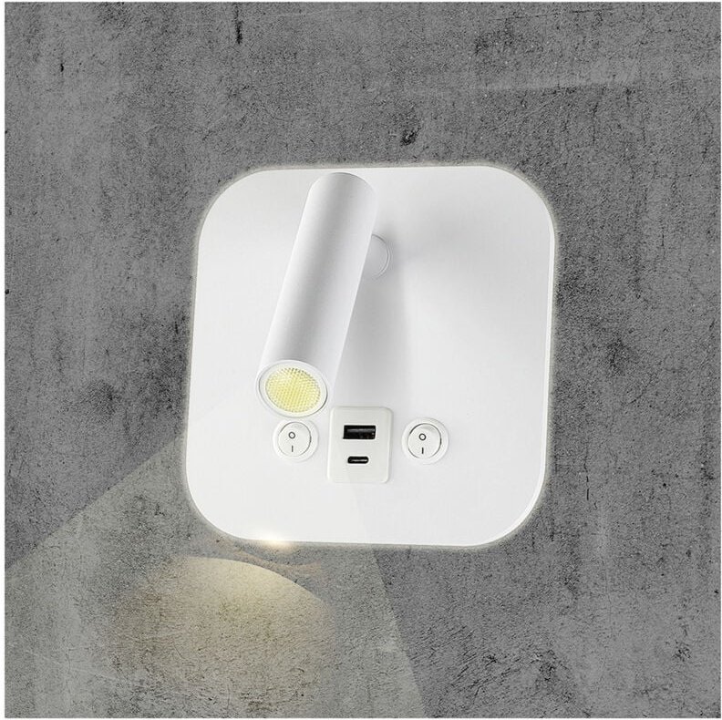 V-TAC 240026 Nachttischlampe 8 W Warmweiß EEK: F (A - G)