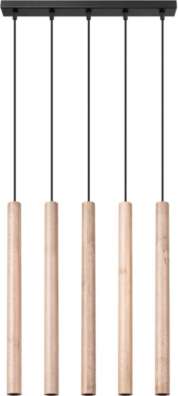 MOSS 5 G9 Hängelampe Holz LUMILO 12.519.69