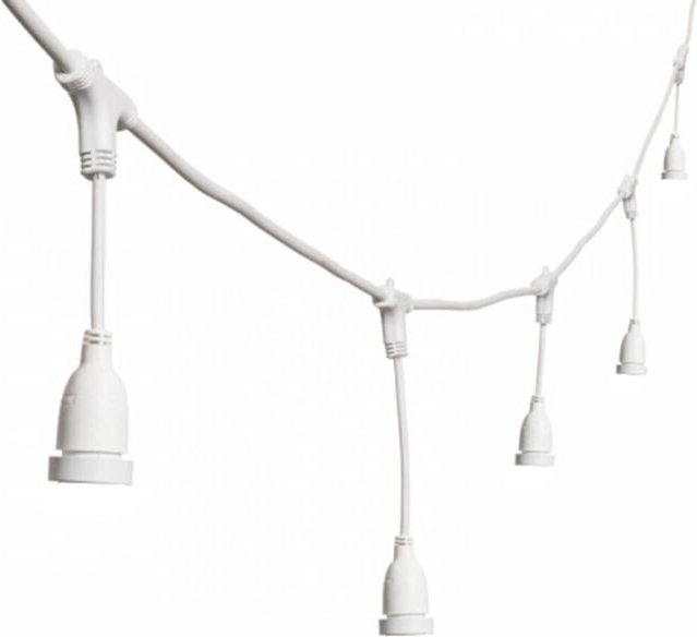 10mlichterkettemit20e27fassungen,weiß,ausziehbar,ip44,fürdeninnen-Undaußenbereich