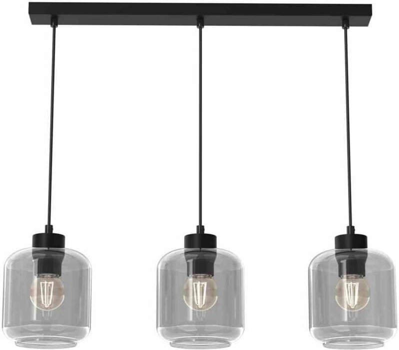 Hängelampe Sombra 3 E27 Schwarz Milagro Mlp8374