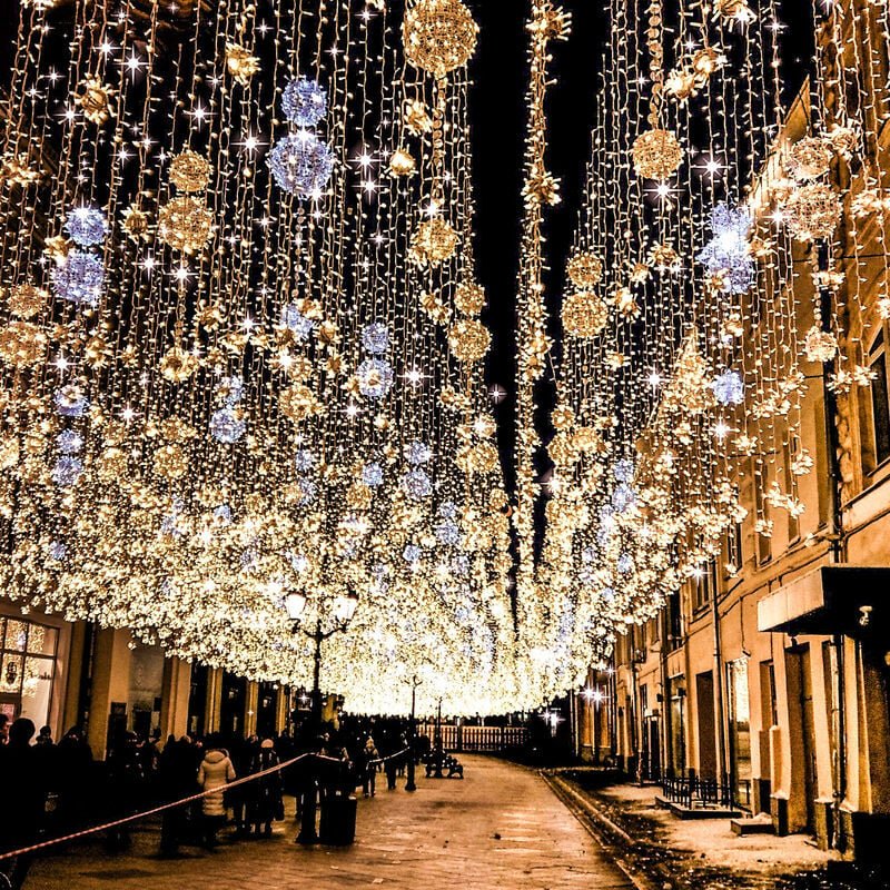 Eisregen Lichterkette Außen Eisregenvorhang Lichtervorhang Warmweiß, 9 Beleuchtungsmodi und Memory-Funktion, 6 x 1m mit ...