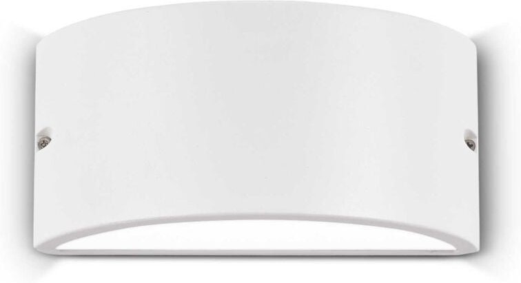 Ideal Lux - Rex-2 - 1 Licht Outdoor Up Down Wandleuchte Weiß IP44, E27